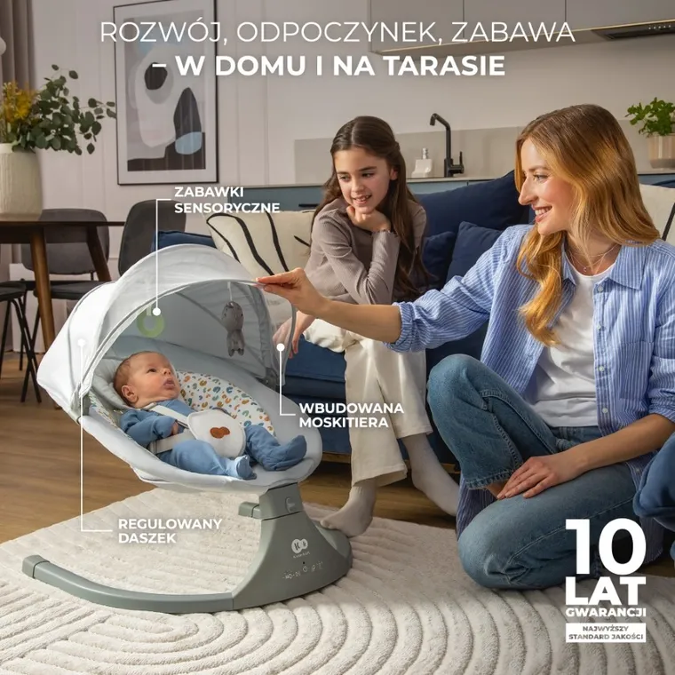 Kinderkraft, Lumi 2, balansoar electric 2in1, Light Grey