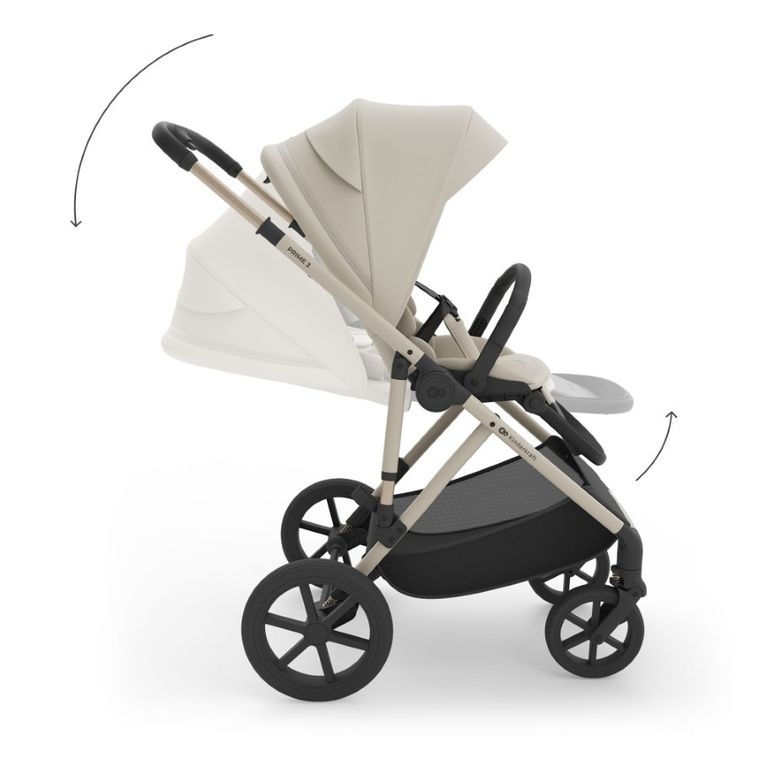 Kinderkraft, Prime 3, carucior multifunctional, 3in1, Sand Dune
