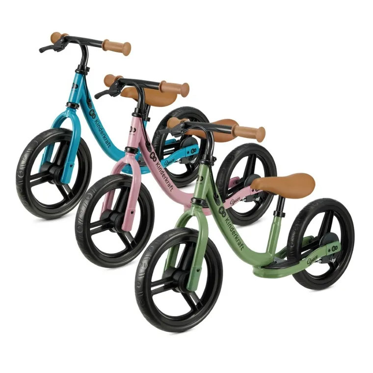Kinderkraft, Space, bicicleta fara pedale, Dark Pink
