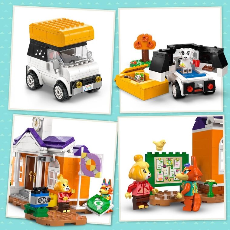 LEGO Animal Crossing, Concertul lui K.K. la Plaza, 77052