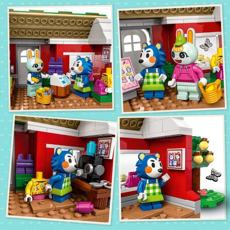 LEGO Animal Crossing, Magazinul de haine detinut de Able Sisters, 77055