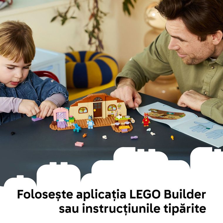 LEGO Bluey, La scoala cu Rusty si Blue, 11221