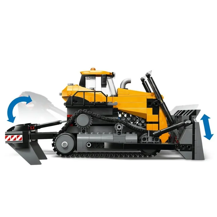 LEGO City, Buldozer galben, 60466