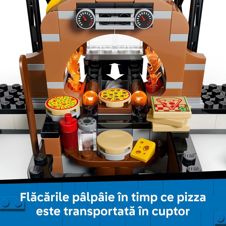 LEGO City, Experienta livrarii de pizza cu vehicule, 60496