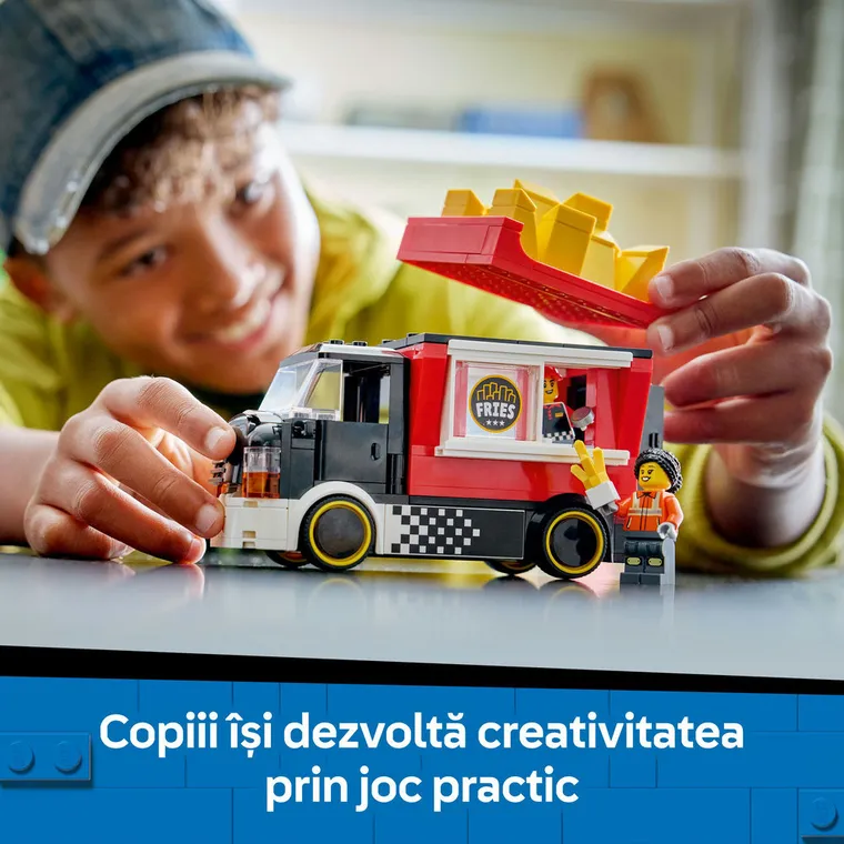 LEGO City, Furgoneta de cartofi prajiti, 60488