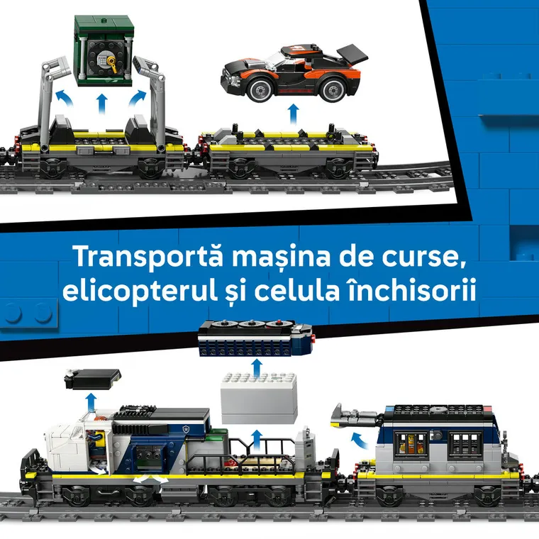 LEGO City, Jaf in trenul politiei, 60508