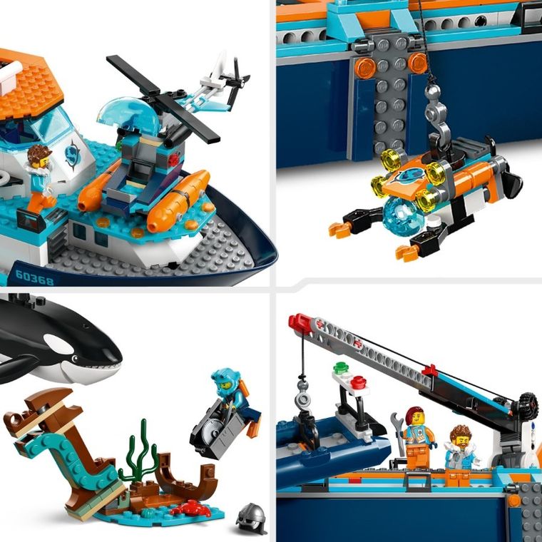 LEGO City, Nava de explorare arctica, 60368