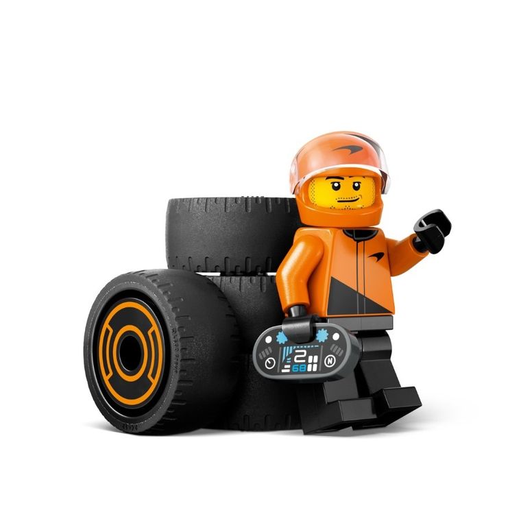 LEGO City, Pilot F1 cu masina de curse McLaren, 60442