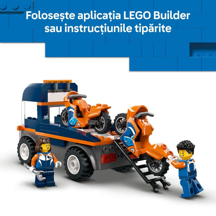 LEGO City, Transportor de motociclete, 60491