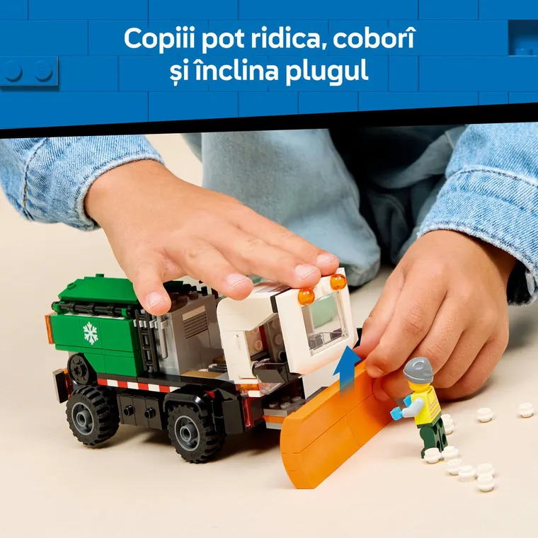 LEGO City, Vehicul cu plug de zapada, 60490