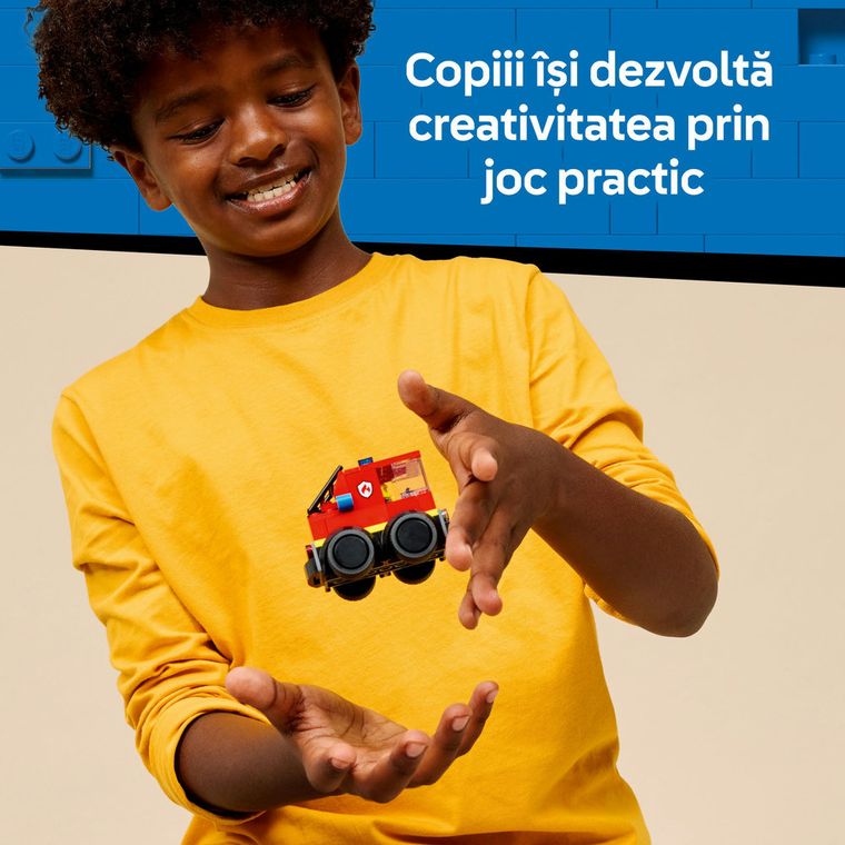 LEGO City, Vehicule - Camioneta de pompieri, 60482