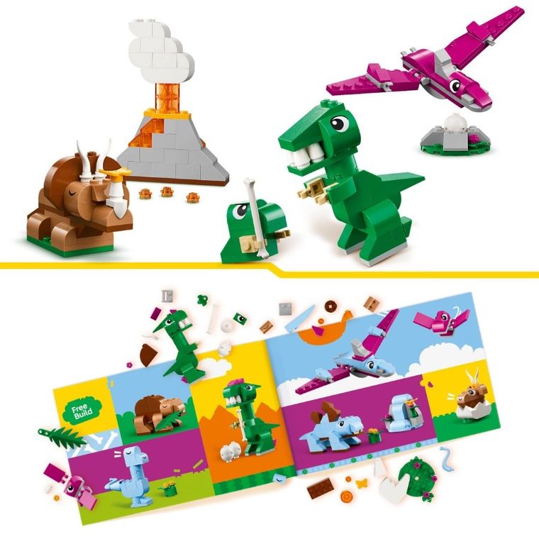 LEGO Classic, Dinozauri creativi, 11041