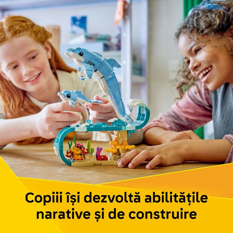LEGO Creator, Animale marine: Delfini superbi, 31385
