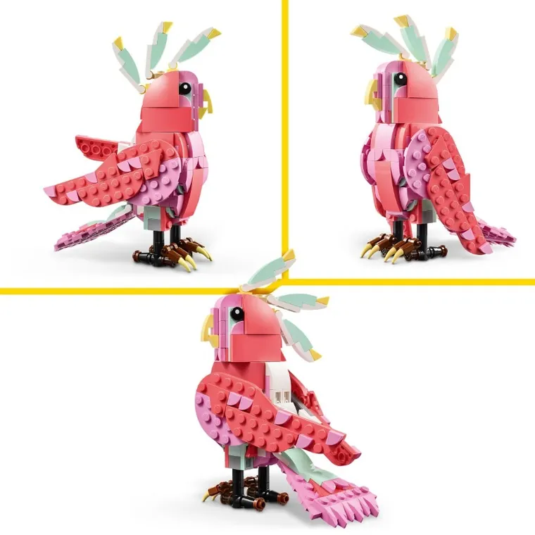 LEGO Creator, Animale salbatice: Flamingo roz, 31170