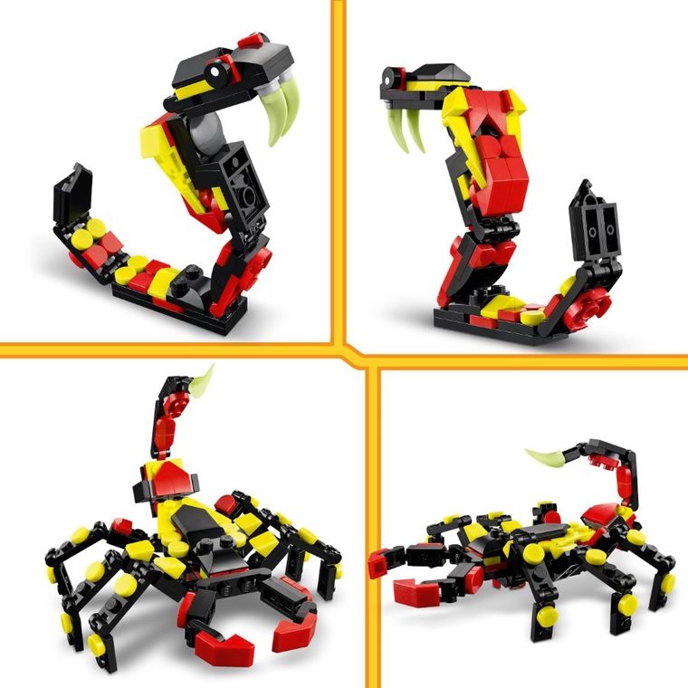 LEGO Creator, Animale salbatice: Paianjen surprinzator, 31159