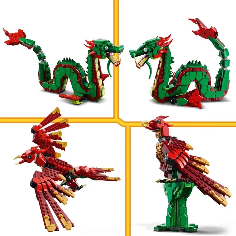 LEGO Creator, Dragon medieval, 31161