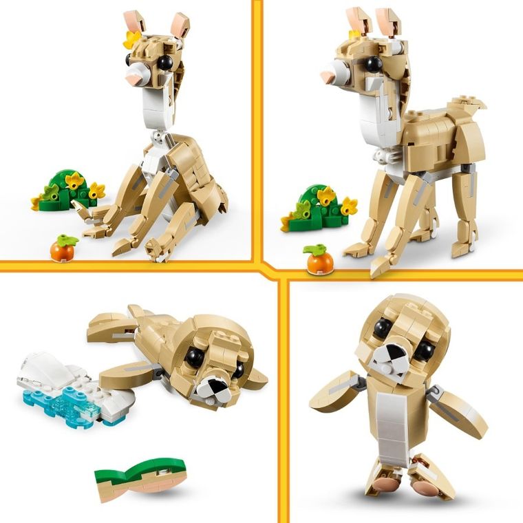 LEGO Creator, Iepuras dragalas, 31162