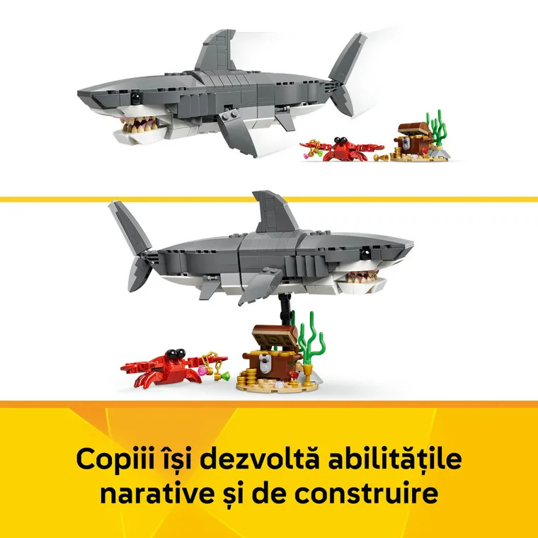 LEGO Creator, Rechin feroce cu un cufar de comori, 31381