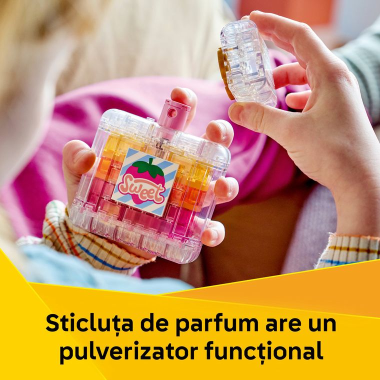 LEGO Creator, Sticla de parfum cu flori decorativa, 31383