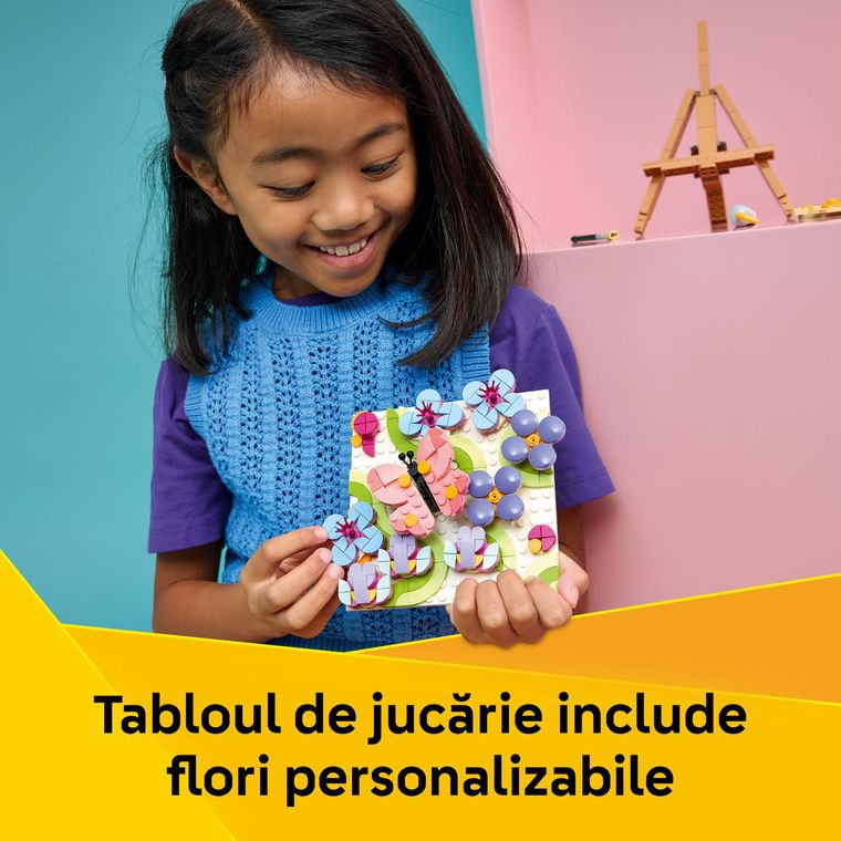 LEGO Creator, Tablou decorativ cu arta florala, 31390