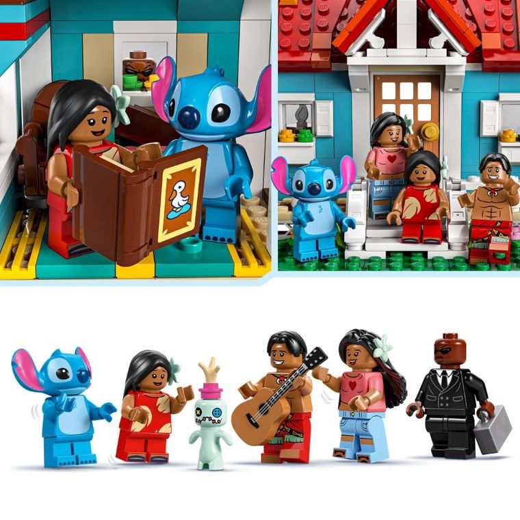 LEGO Disney, Casa de pe plaja a lui Lilo si Stitch, 43268