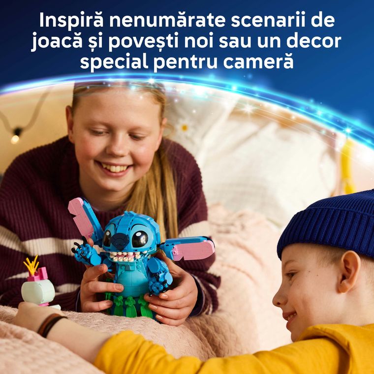 LEGO Disney Classic, Stitch si Scrump, 43296