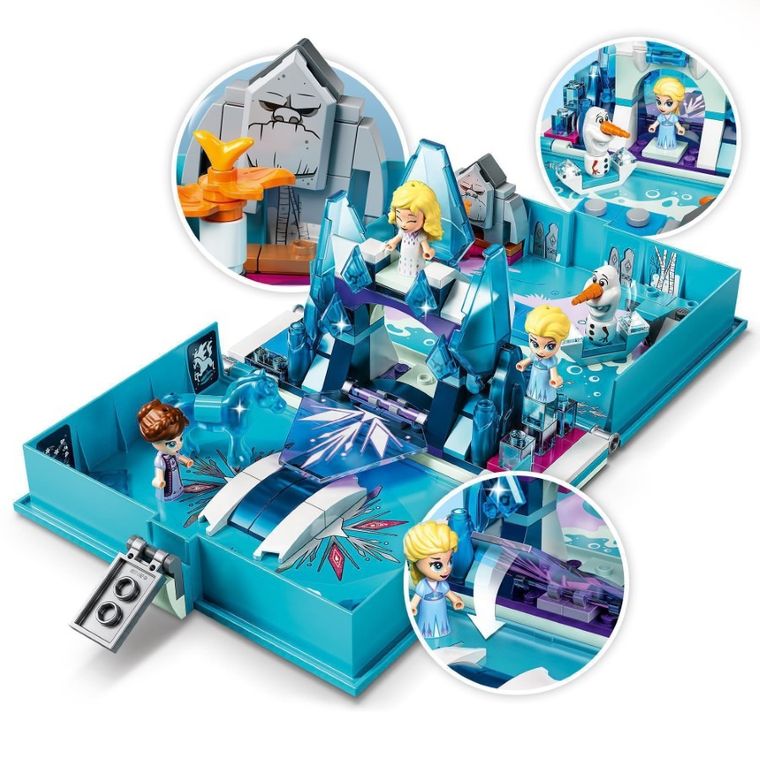 LEGO Disney Frozen, Aventuri din cartea de povesti cu Elsa si Nokk, 43189