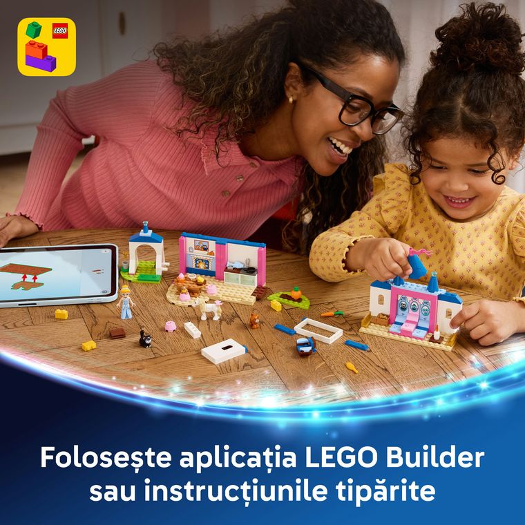LEGO Disney Princess, Castelul cu animalute al Cenusaresei, 43283