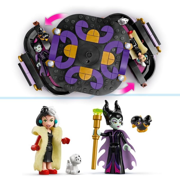 LEGO Disney, Rochiile lui Maleficent si Cruella De Vil, 43262