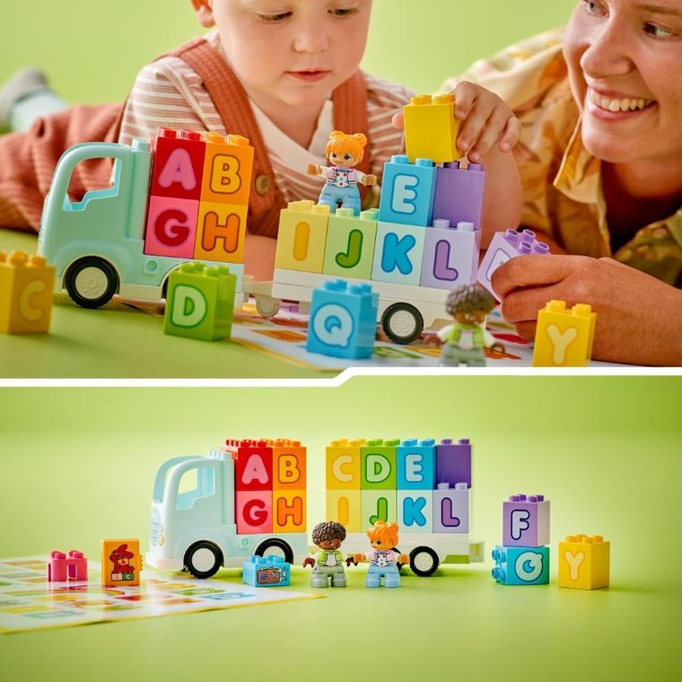 LEGO DUPLO, Camion cu alfabet, 10421