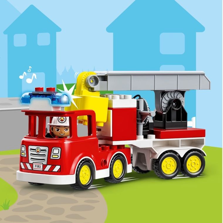 LEGO DUPLO, Camion de pompieri pentru salvare, 10969