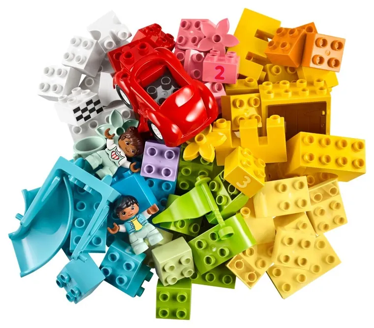LEGO DUPLO Classic, Cutie Deluxe in forma de caramida, 10914