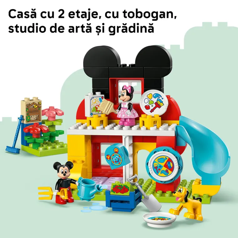 LEGO DUPLO, Clubul lui Mickey Mouse cu Minnie si Pluto, 10465