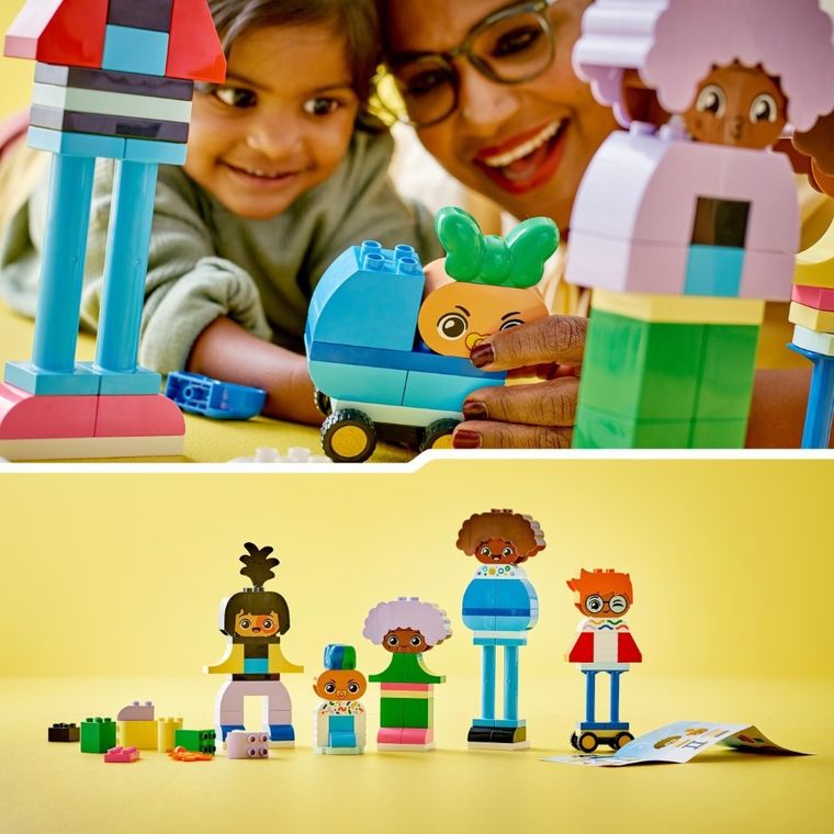 LEGO DUPLO, Oameni construibili cu emotii mari, 10423