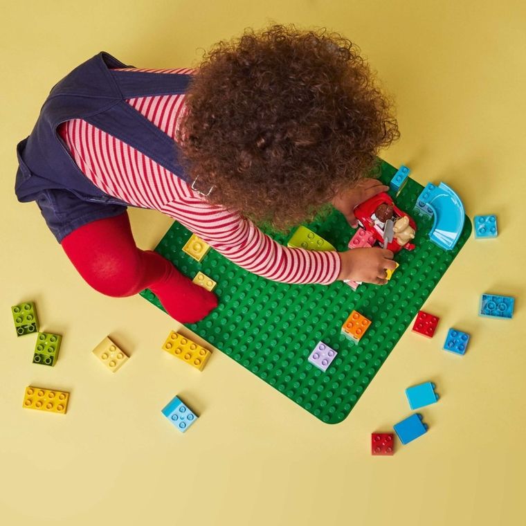 LEGO DUPLO, Placa de constructie verde, 10980