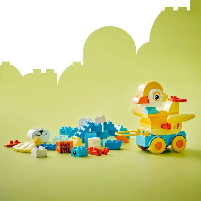 LEGO DUPLO Town, Animale pe roti 3 in 1, 10448