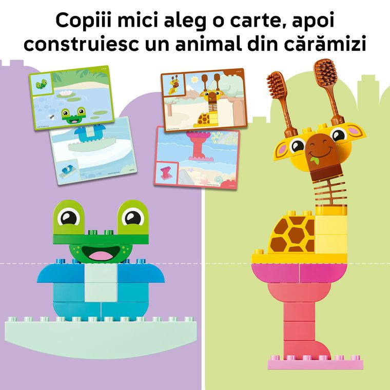 LEGO DUPLO Town, Joc de construit animale, 10472