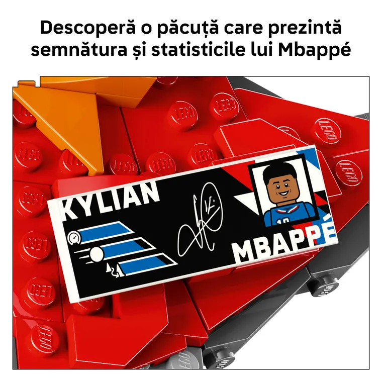 LEGO Editions Football, Kylian Mbappé - Momente importante din fotbal, 43013