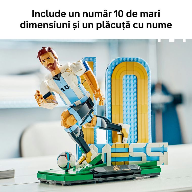 LEGO Editions Football, Lionel Messi - Legenda a fotbalului, 43015