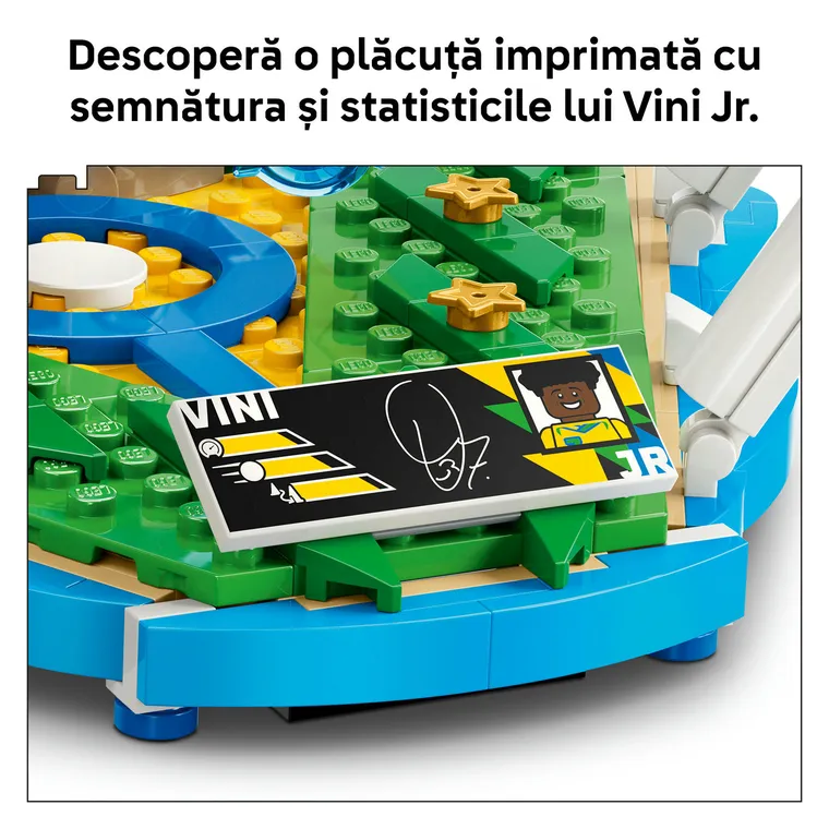 LEGO Editions Football, Vini Jr. - Momente importante din fotbal, 43027