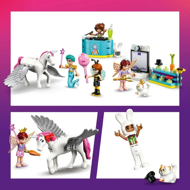 LEGO Friends, Bal mascat cu unicornul si zana, 42661