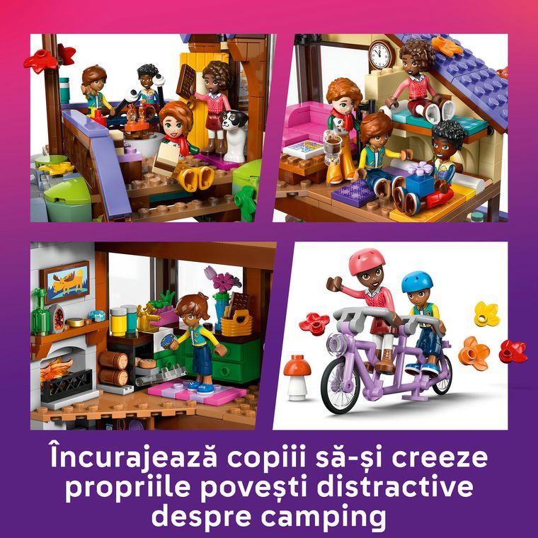 LEGO Friends, Cabana primitoare in padure toamna, 42705