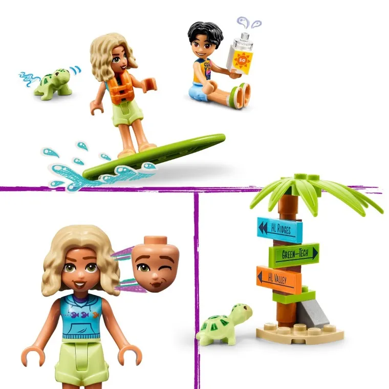 LEGO Friends, Chiosc de smoothie-uri pe plaja, 42625