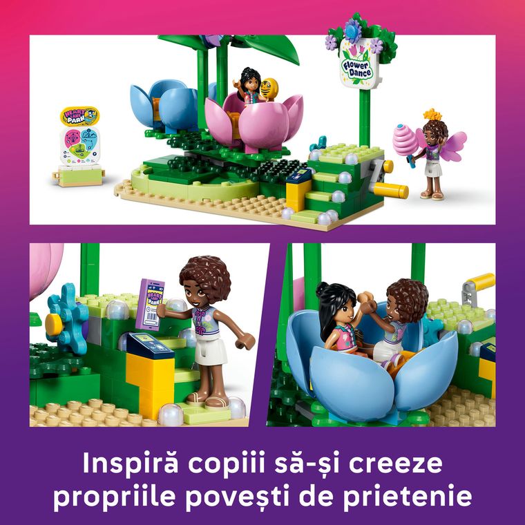 LEGO Friends, Floare rotitoare si ceasca pentru zane, 42702