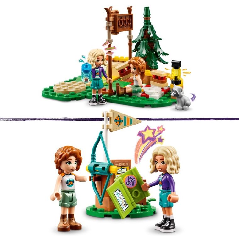 LEGO Friends, Poligonul de tir cu arcul din tabara de aventuri, 42622
