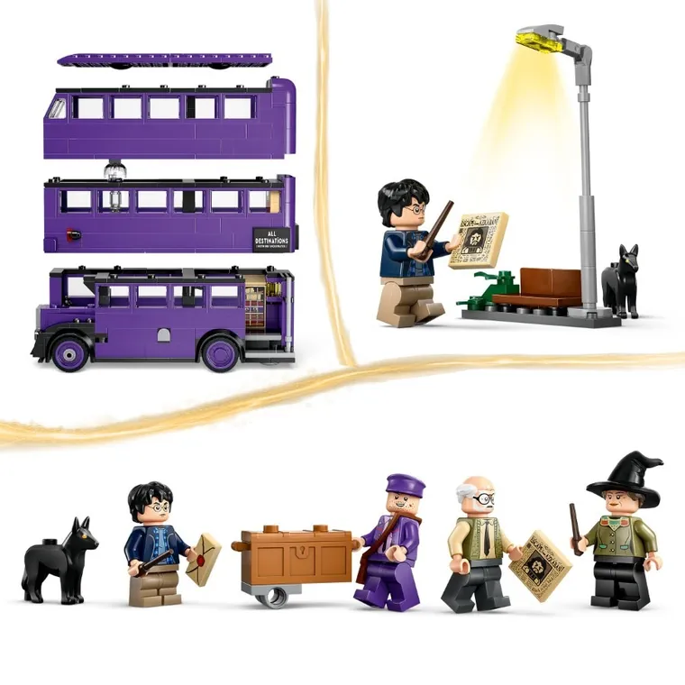 LEGO Harry Potter, Aventura cu Knight Bus, 76446