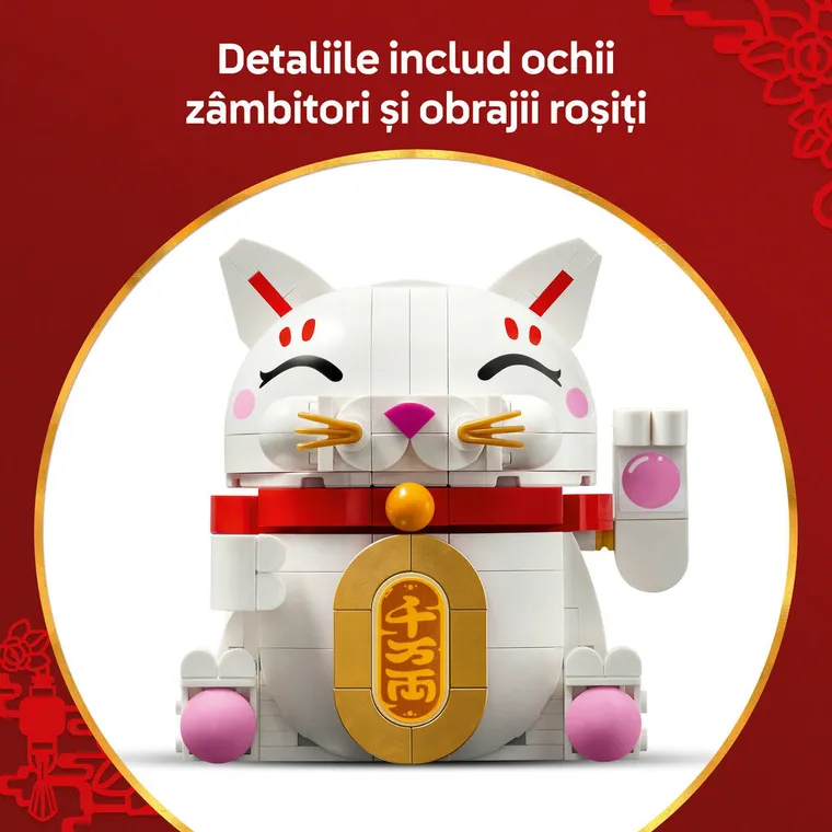 LEGO Iconic, Pisica norocoasa, 40813