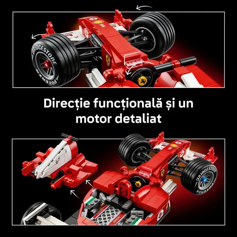 LEGO Icons, Ferrari F2004 si Michael Schumacher, 11375