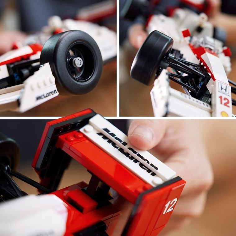 LEGO Icons, McLaren MP4/4 si Ayrton Senna, 10330