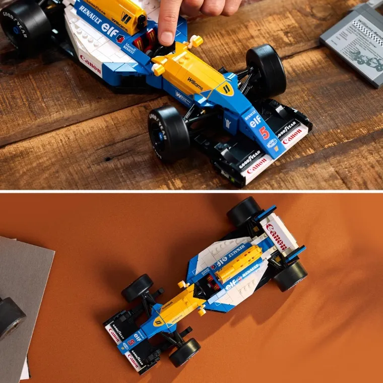 LEGO Icons, Williams Racing FW14B si Nigel Mansell, 10353